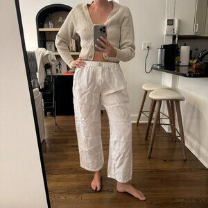 Parke Linen Boxer Pants